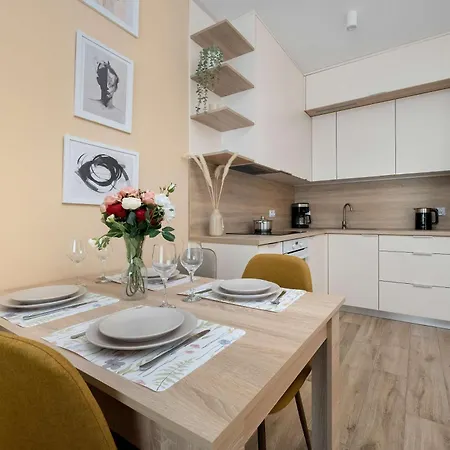 شقة Cosy In Near The River With Parking And Balcony By Renters فروتسواف