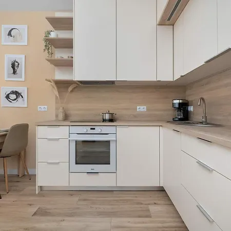 شقة Cosy In Near The River With Parking And Balcony By Renters فروتسواف